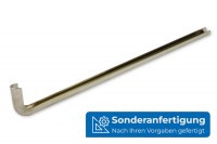 Kantenschoner<br> für Ordner,<br> Sonderanfertigung, vernickelt