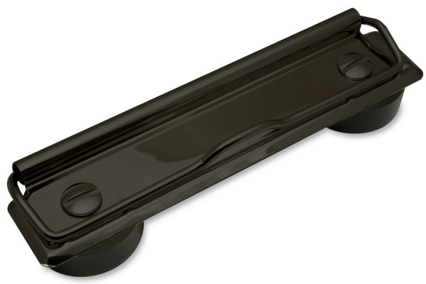 Magnetic Wire Clip Mechanisms, 120 mm Width, Black Lacquered