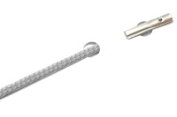 PP-Kordeln<br> mit Automatensplinte,<br> grau