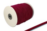 Gummischnur,<br> 2,2 mm Ø,<br> auf 500 m Rolle,<br> bordeaux