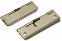 Magnetische Zettelklemmen, <br>50 mm breit, vernickelt