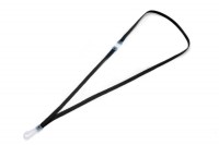 Schlüsselbänder / Lanyards,<br> 450 mm, schwarz