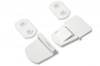 Kofferverschlüsse, <br>weiss 1,2 mm