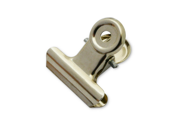 Mini Letter Clips, 21 mm Width, Nickel Plated