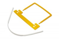 Schlauchmechaniken,<br> gelb-weiss