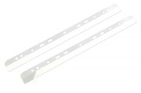 Selbstklebende Abheftstreifen,<br> 293 x 25 mm, <br>transparent