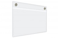 Neodym-Magnettasche<br> für DIN A5 quer,<br>225 x 190 mm