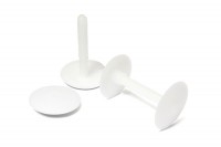 Mini-Bindestifte<br> für Display-Aufsteller,<br> Kunststoff, natur 44 mm