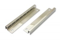 Endbleche <br>für Stabmechaniken, <br>95 mm, vernickelt