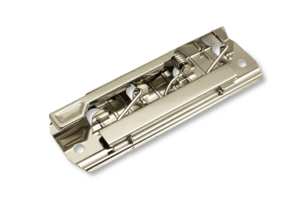 Clamp Mechanisms with Lever, for Unperforated Paper, 100 mm Width, Nickel Plated