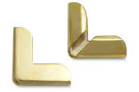 Buchecken, passiviert,<br>20 mm Schenkellänge,<br> 5 mm Fassung