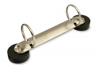 Ringbuchmechaniken,<br> magnetisch, DIN A4 / A5, <br> R-Form, mit 2 Ringen