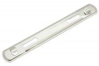 Hakendeckleisten<br> für Spiralfedern,<br> 137 x 18 mm, verzinnt