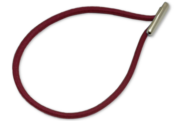 Elastics in Drop Shape, Wine Red