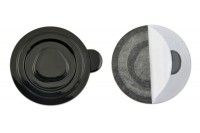 CD-Halter selbstklebend schwarz CD-Halter selbstklebend schwarz