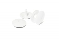 Mini-Bindestifte<br> für Display-Aufsteller,<br> Kunststoff, natur 12 mm