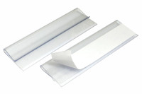 Klemmprofile, selbstklebend,<br> 1 mm Fassung,<br> transparent