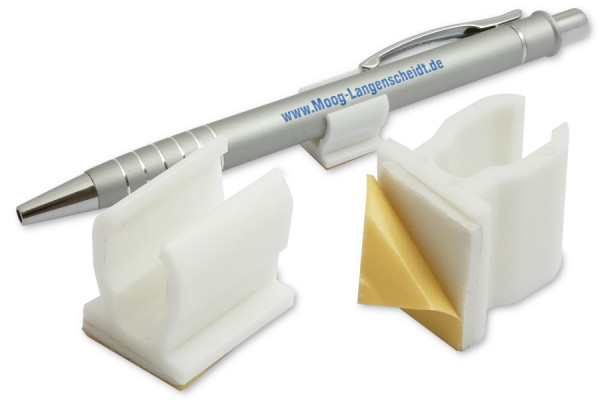 Pen Holders, Made of Plastic, White