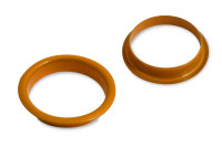 Greiflochringe,<br> orange pulverbeschichtet