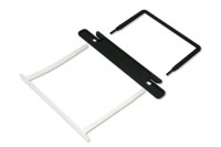 Flexiheftung, <br>schwarz-transparent
