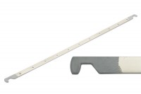 Hängeschienen,<br> grau gesinterte Enden,<br> 11-fach gelocht