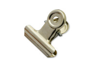 Mini Briefklemmer,<br> 21 mm breit, vernickelt