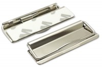 Mini-Klemmmechaniken,<br>50 mm breit,<br>selbstklebend, <br>vernickelt