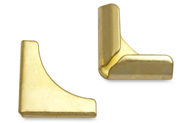 Buchecken, passiviert, 14 mm Schenkellänge, 3,5 mm Fassung