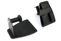 Magnet-Papierrollen-Halter,<br> 2-teilig, schwarz