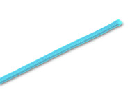 Gummischnüre<br> als Zuschnitte,<br> hellblau
