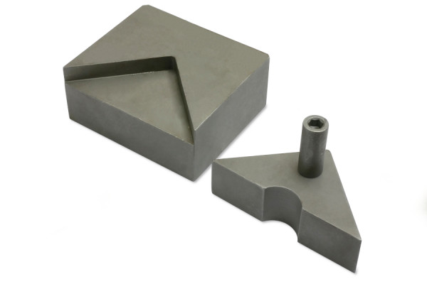 Bucheckenwerkzeug, ≤ 50 mm Schenkellänge, für Handpresse Art. HP