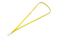 Schlüsselbänder / Lanyards,<br> 450 mm, gelb