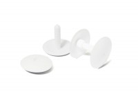 Mini-Bindestifte<br> für Display-Aufsteller,<br> Kunststoff, natur 26 mm