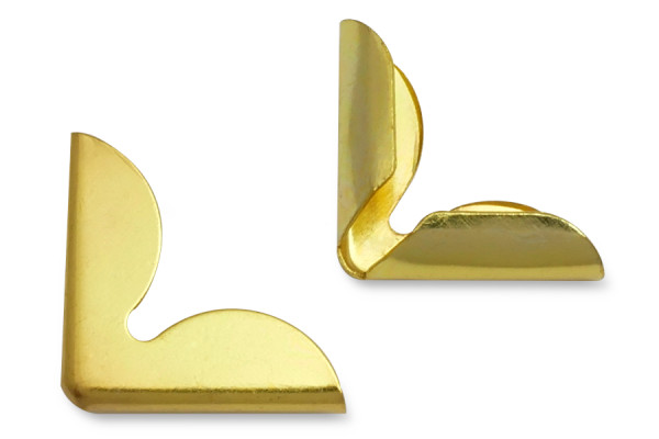 Buchecken, passiviert, 15 mm Schenkellänge, 3 mm Fassung