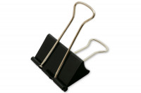Foldback-Klammern / Vielzweckklammern, <br>41 mm breit, schwarz