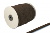 Gummischnur,<br> 2,2 mm Ø,<br> auf 500 m Rolle,<br> braun