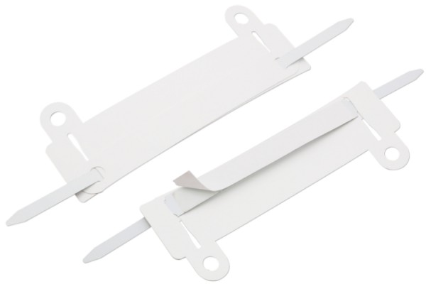 Self Adhesive File Mechanisms, with File System, White