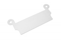 Abheftvorrichtung,<br> ohne Schlitz, transparent,<br> 92 mm