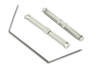 Heftverschlüsse <br>aus Metall, <br>verzinnt