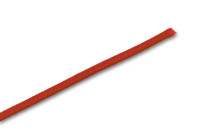 Gummischnüre<br> als Zuschnitte,<br> rot