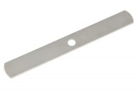 Platte für Kollektionshaken,<br> 100 mm, vernickelt für Haken Nr. 8000