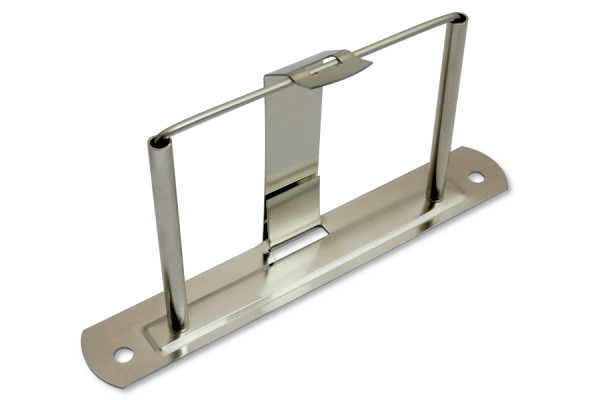 Plug-In Mechanisms for Archive Folders with Closure Tab, Nickel Plated