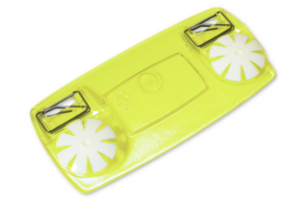 Pocket Hole Punch for Filing, with Locking Function, Yellow