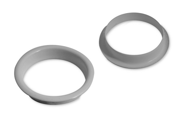 Finger Ring Eyelets, Grey Powder Coated