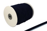 Gummischnur,<br> 2,2 mm Ø,<br> auf 500 m Rolle,<br> marineblau