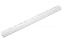 Vorschau: Klemmschienen mit Abheftfahne, 3-4 mm Fassung, weiss Vorschau: Klemmschienen mit Abheftfahne, 3-4 mm Fassung, weiss