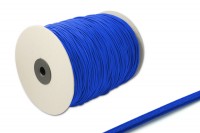 Gummischnur,<br> 2,2 mm Ø,<br> auf 500 m Rolle,<br> mittelblau