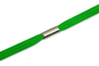 Gummiband<br> zum Ring montiert, <br>grün