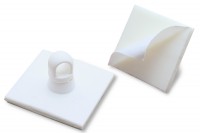 Klebebutton<br> mit drehbarer Öse, <br> selbstklebend