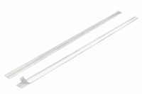 Klemmprofile, selbstklebend,<br> 1 mm Fassung,<br> transparent